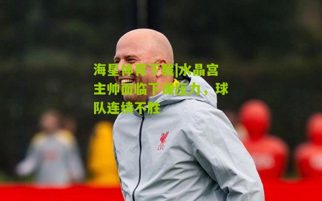 海星体育下载|水晶宫主帅面临下课压力，球队连续不胜